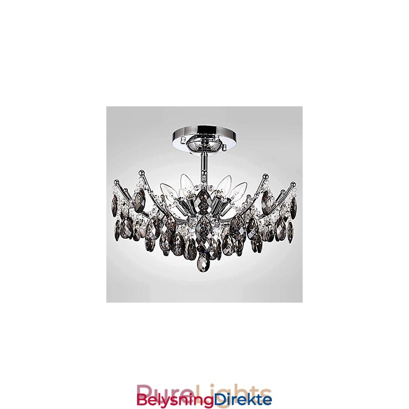 Lysekrone Med 6 Lys, Enkel, Moderne, Kunstnerisk