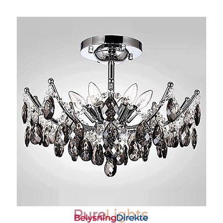 Lysekrone Med 6 Lys, Enkel, Moderne, Kunstnerisk