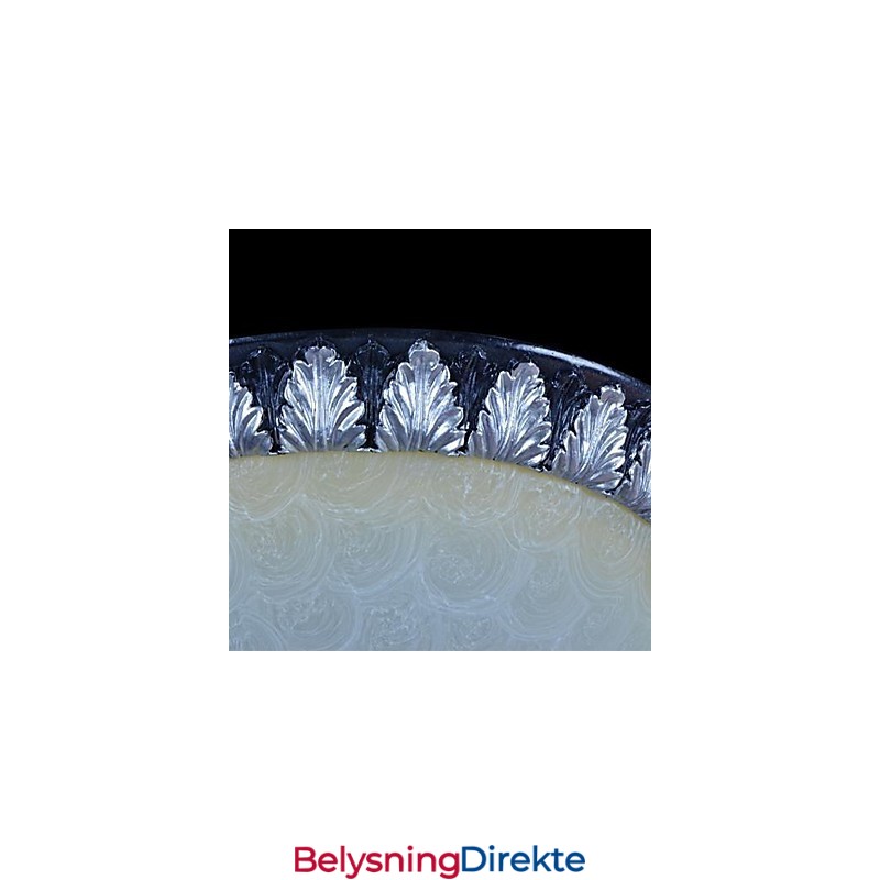 Innfelt Lysmønster Glassharpiks Sølvutskjæring Europeisk Klassisk