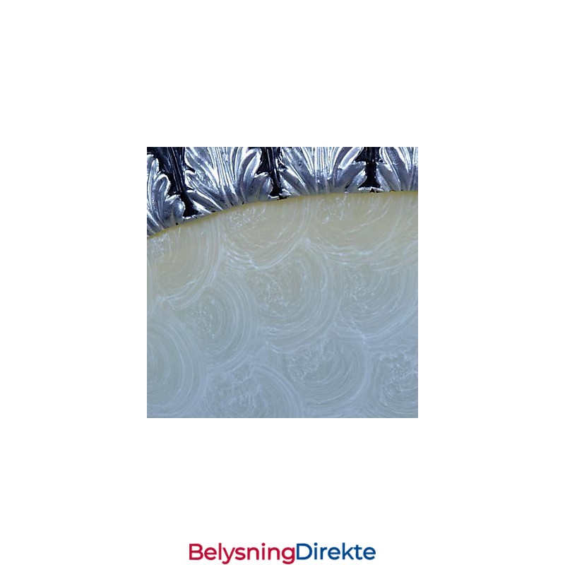 Innfelt Lysmønster Glassharpiks Sølvutskjæring Europeisk Klassisk