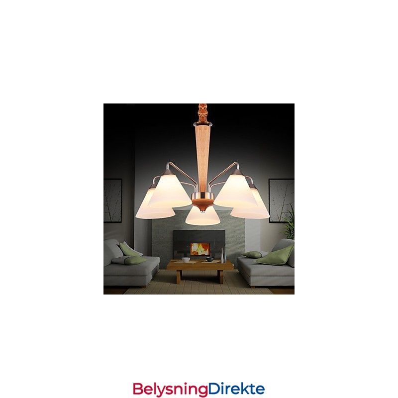 Innfelt Mini-Stil Moderne Samtidskunst Tre Bambus