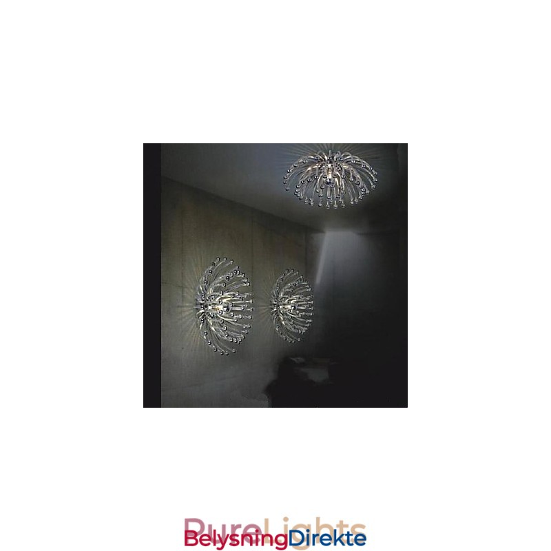 Reative Edderkoppbelagte Taiwan-Veggkrysantemumtaklamper