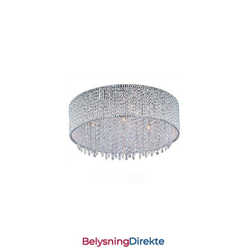 Krystall Innfelt Med 10 Lys