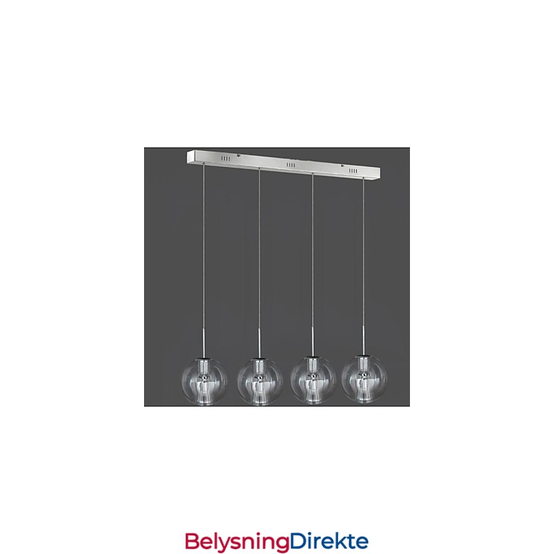 Moderne Samtids Tradisjonell Klassisk Krom Metall Pendellampe Barne 4 Lys Pendellampe