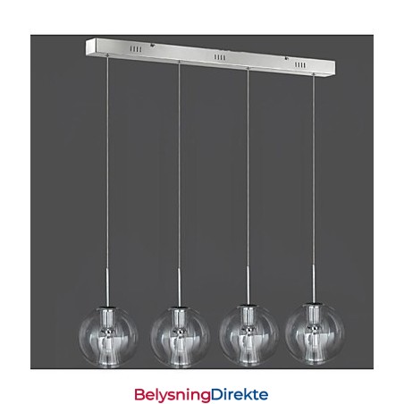 Moderne Samtids Tradisjonell Klassisk Krom Metall Pendellampe Barne 4 Lys Pendellampe