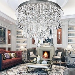 Taklampe Med 6 Lys, Moderne, Enkel, Kunstnerisk