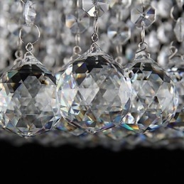 Moderne Samtidskunst Krystall Galvanisert Metall Innfelt