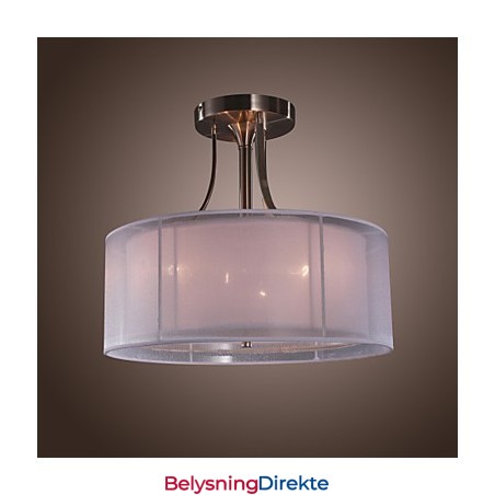 Moderne Akrylmontert Sylinderdesign Med Tre Lys