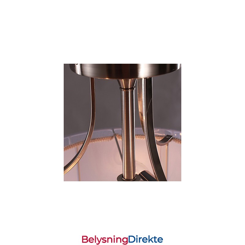 Moderne Akrylmontert Sylinderdesign Med Tre Lys