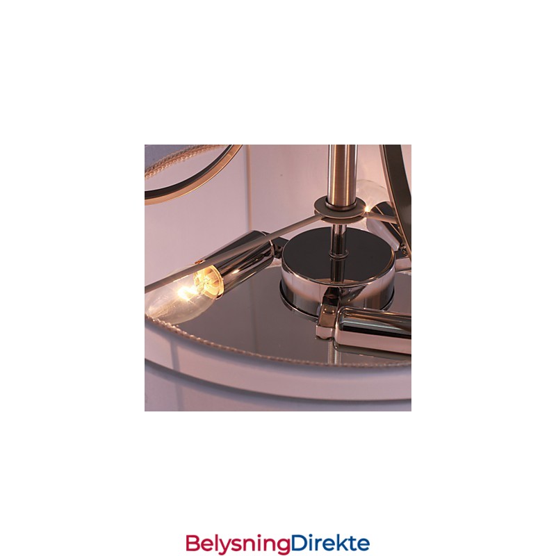 Moderne Akrylmontert Sylinderdesign Med Tre Lys