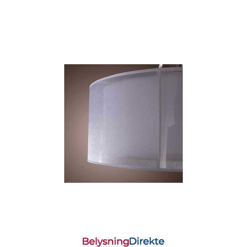 Moderne Akrylmontert Sylinderdesign Med Tre Lys