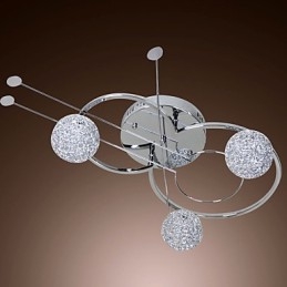 Moderne Samtidskunstnerisk Galvanisert Innfelt Montering