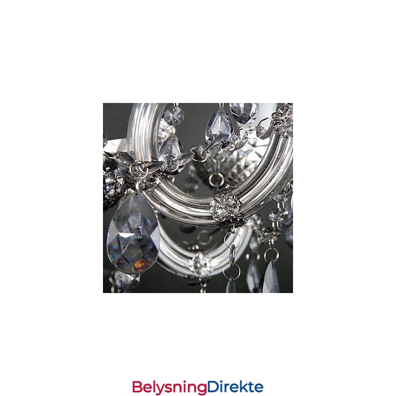 Moderne Samtidskunst Krystall Metall Innfelt