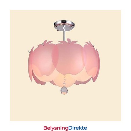 Moderne Samtids Krystall Andre Metall Innfelt Montering