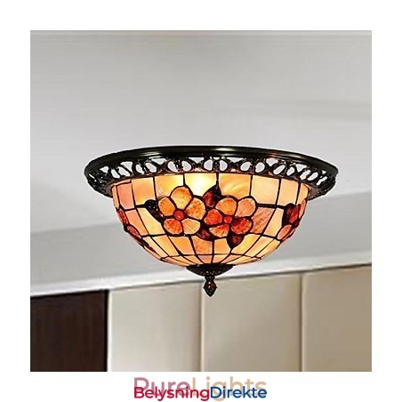 Mini-Stil Messing Metall Innfelt Montering