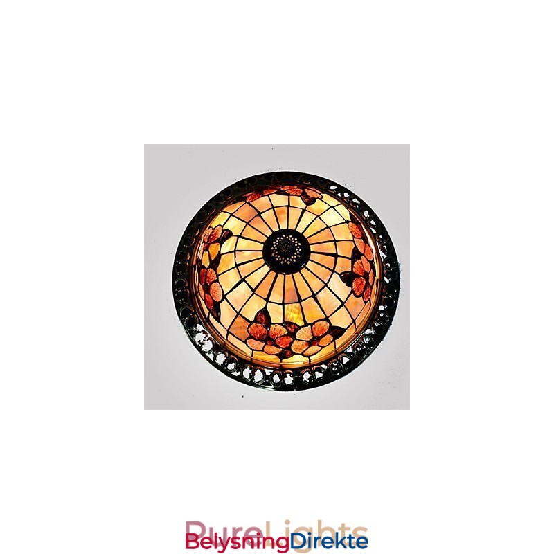 Mini-Stil Messing Metall Innfelt Montering