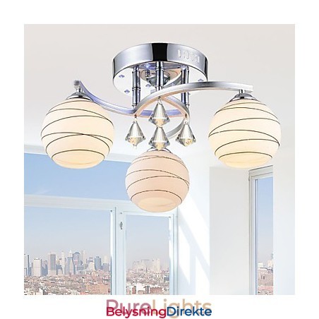 Krystalltaklamper Moderne Enkel Lampebelysning Garantert