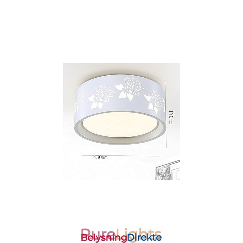 Innfelt Lampe Moderne Moderne Taklampe Metall