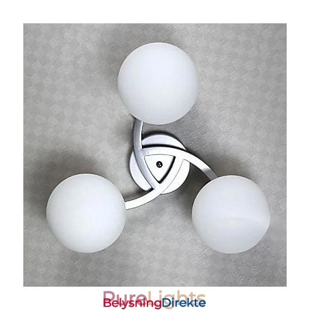 Taklampe Med 3 Lys Moderne Enkel Kunstnerisk