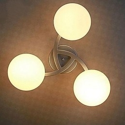 Taklampe Med 3 Lys Moderne Enkel Kunstnerisk
