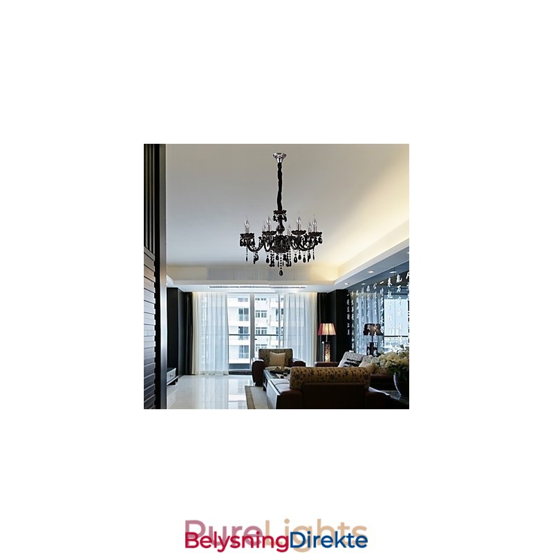 Moderne, Samtidskunst Krystallelektrobelagt Lysekrone