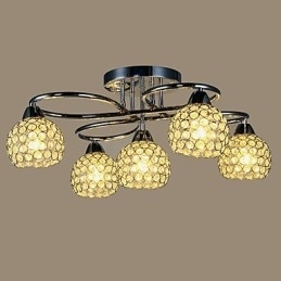 Taklamper Med 5 Lys, Enkel, Moderne, Kunstnerisk