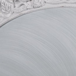 Hvit Innfelt Lampe I Glassharpiks, Europeisk Klassisk