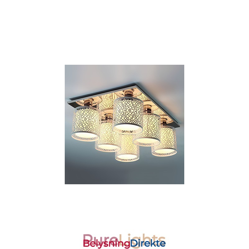 Moderne Samtidsmaleri Metall Innfelt