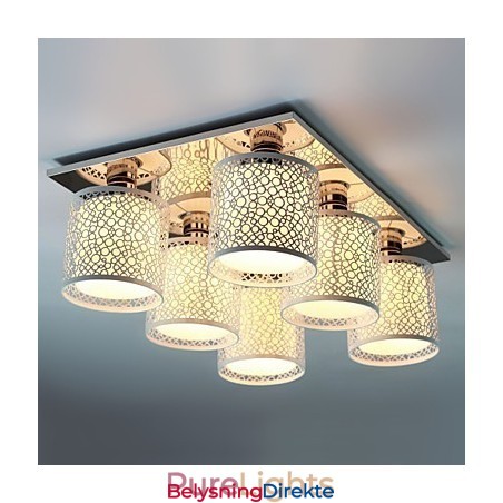 Moderne Samtidsmaleri Metall Innfelt