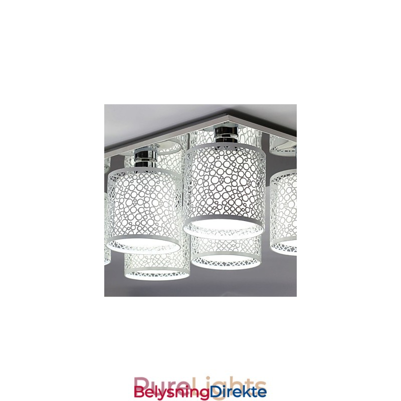 Moderne Samtidsmaleri Metall Innfelt