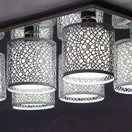 Moderne Samtidsmaleri Metall Innfelt