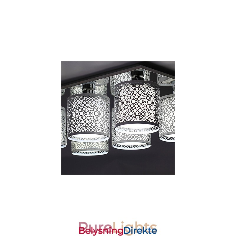 Moderne Samtidsmaleri Metall Innfelt