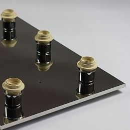 Moderne Samtidsmaleri Metall Innfelt