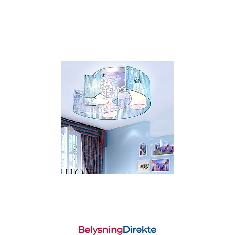 Lysekrone Moderne Samtids Metall