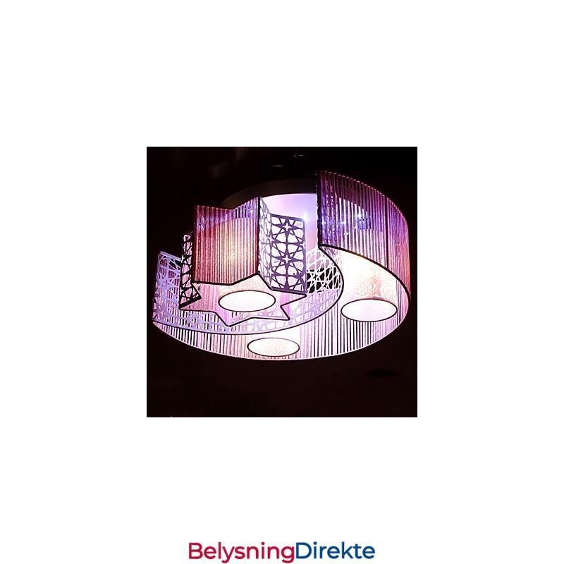 Lysekrone Moderne Samtids Metall