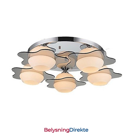 Moderne Taklampe For Innfelling, 5 Lys, Moderne, Metall