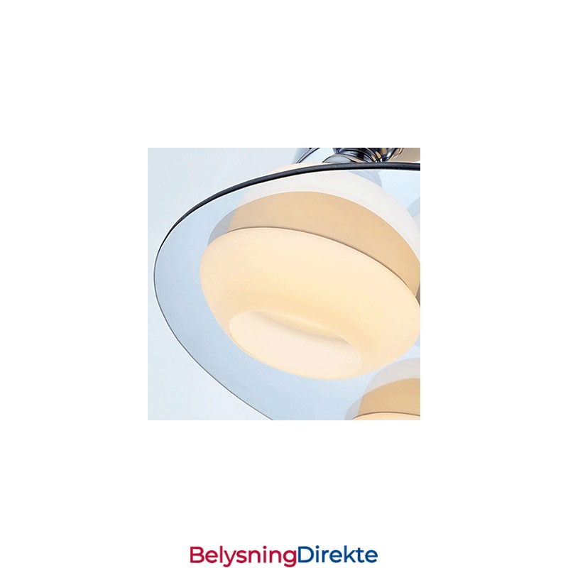 Moderne Taklampe For Innfelling, 5 Lys, Moderne, Metall