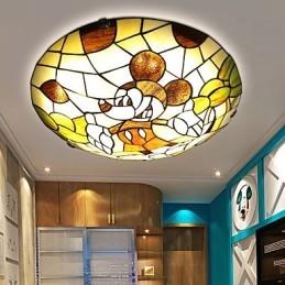 Middelhavskuppellyset Søt Barne-Mikke Mus-Kuppellys 40 Cm I Diameter