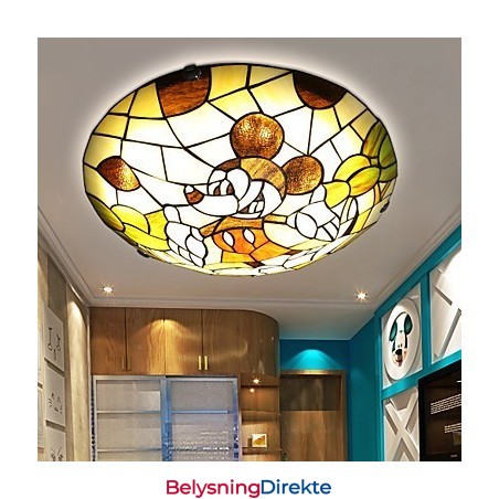 Middelhavskuppellyset Søt Barne-Mikke Mus-Kuppellys 40 Cm I Diameter