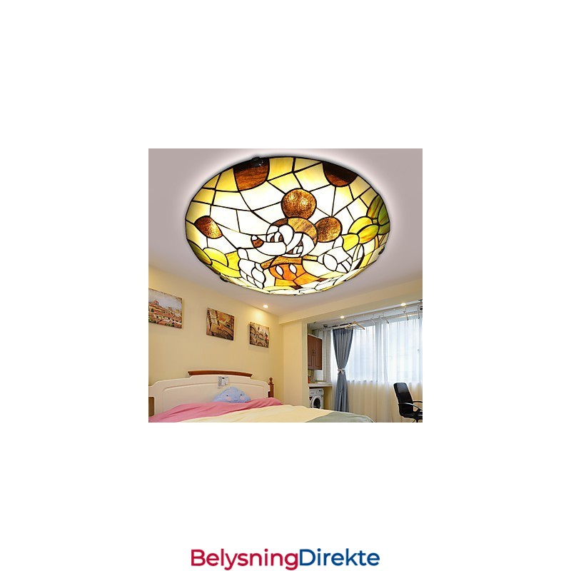 Middelhavskuppellyset Søt Barne-Mikke Mus-Kuppellys 40 Cm I Diameter