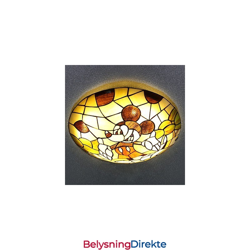 Middelhavskuppellyset Søt Barne-Mikke Mus-Kuppellys 40 Cm I Diameter