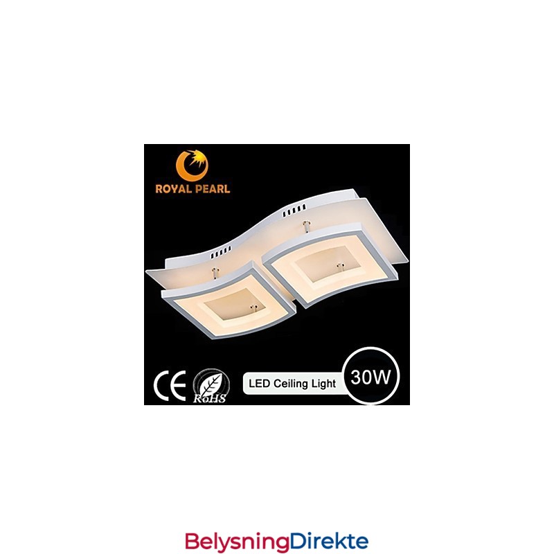 Moderne Firkantet Lysekrone