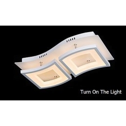 Moderne Firkantet Lysekrone