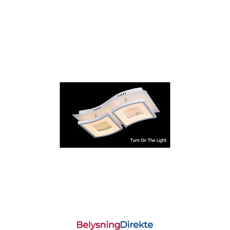 Moderne Firkantet Lysekrone