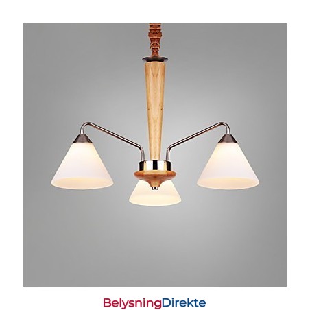 Maleri I Tre, Bambus, Innfelt I Vintage-Stil