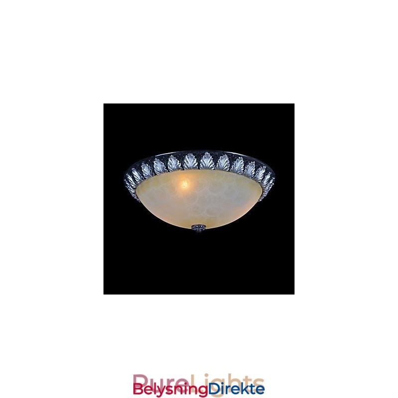 Innfelt Lysmønster Glassharpiks Sølvutskjæring Europeisk Klassisk