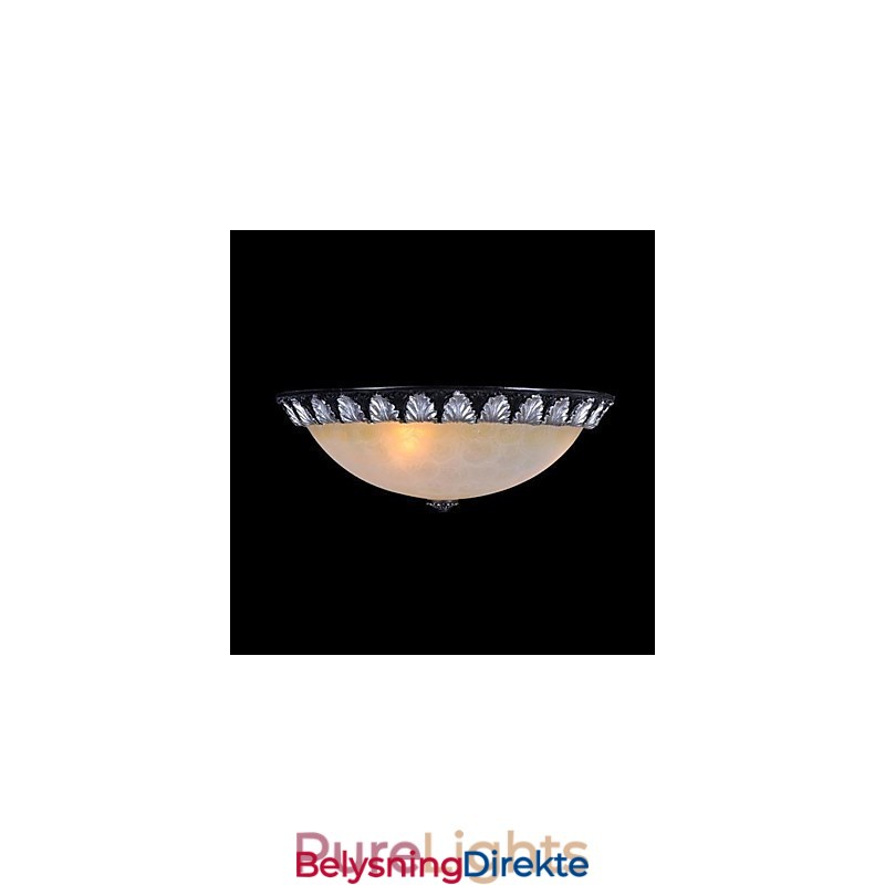 Innfelt Lysmønster Glassharpiks Sølvutskjæring Europeisk Klassisk