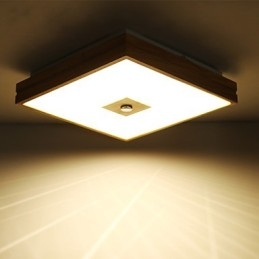 Moderne Samtids Mini-Stil Maleri Tre Bambus Innfelt Montering