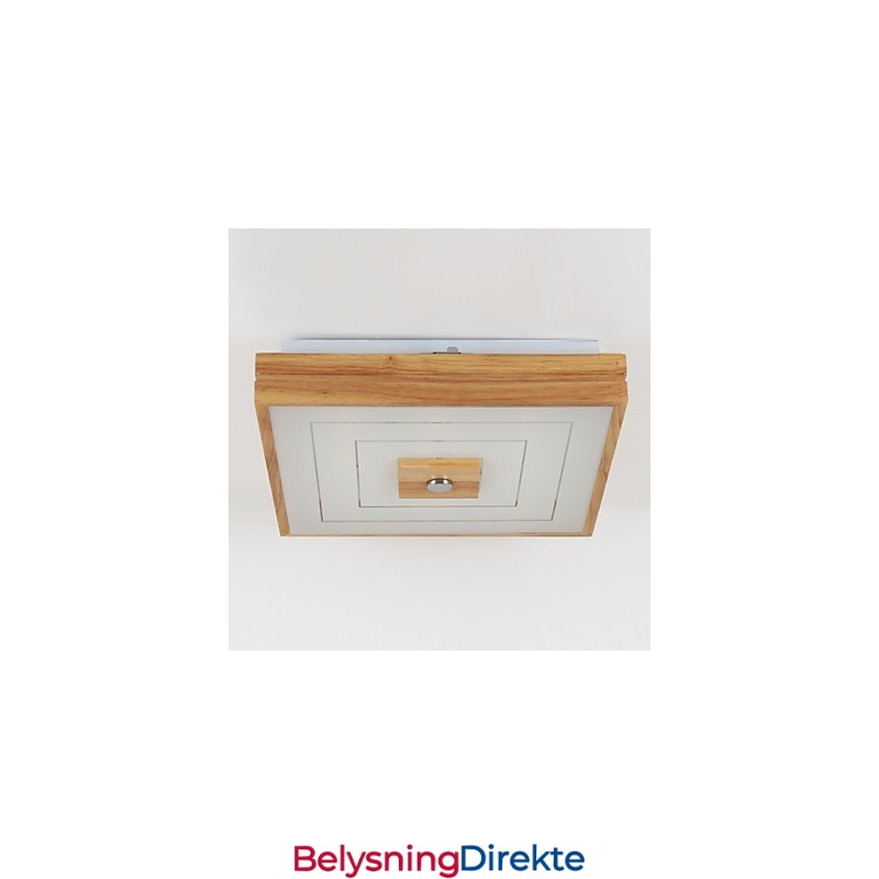 Moderne Samtids Mini-Stil Maleri Tre Bambus Innfelt Montering