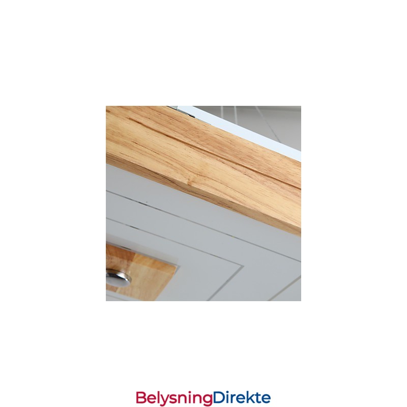 Moderne Samtids Mini-Stil Maleri Tre Bambus Innfelt Montering